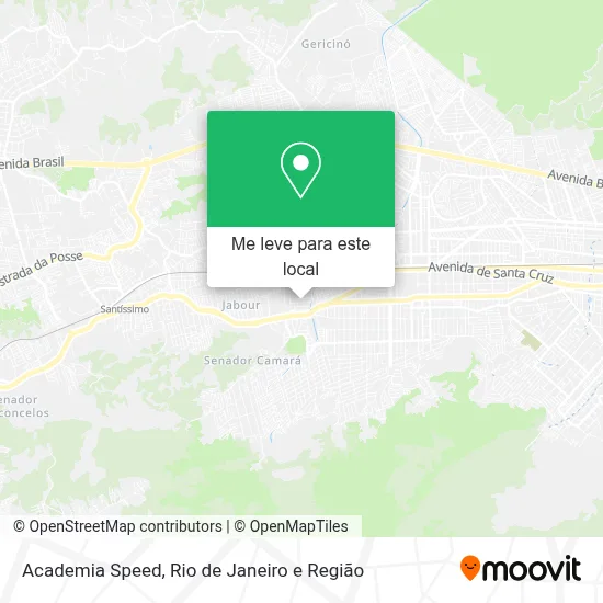 Academia Speed mapa