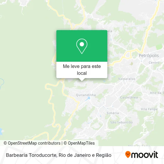 Barbearia Toroducorte mapa