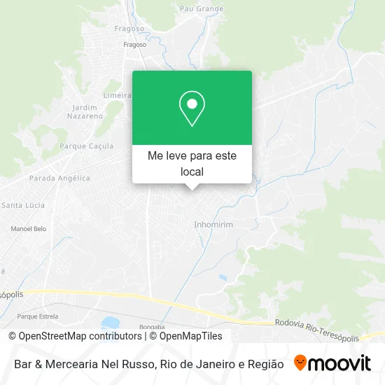 Bar & Mercearia Nel Russo mapa