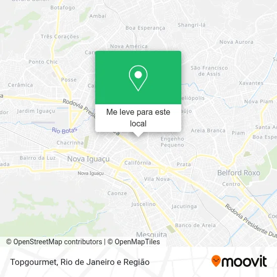 Topgourmet mapa