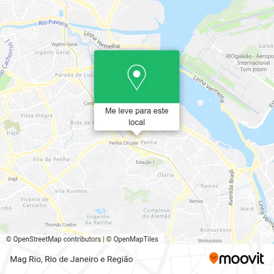 Mag  Rio mapa