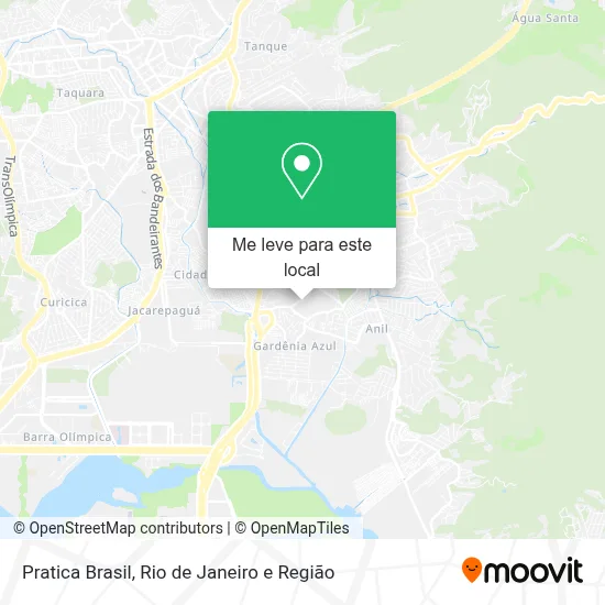 Pratica Brasil mapa