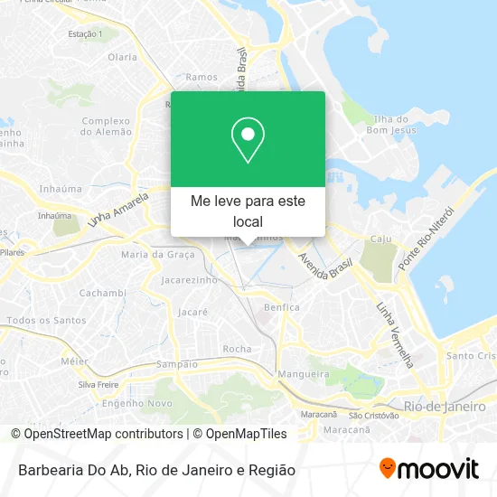 Barbearia Do Ab mapa