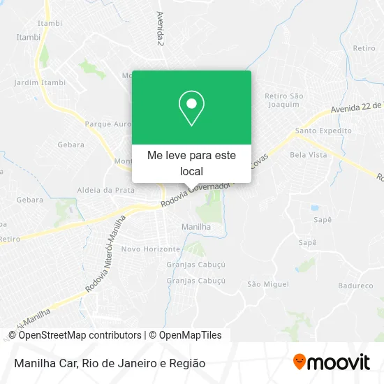 Manilha Car mapa