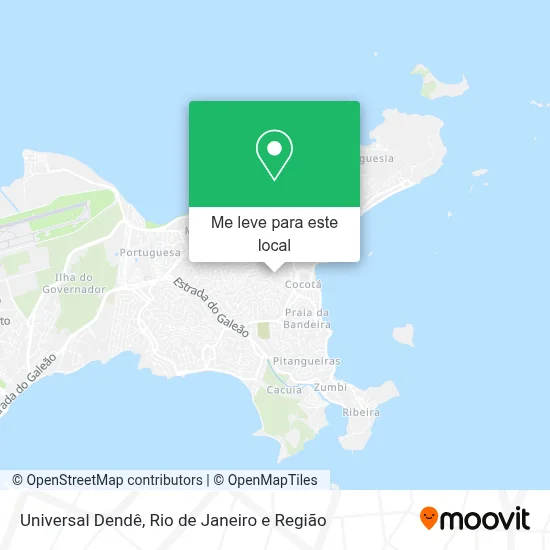 Universal Dendê mapa