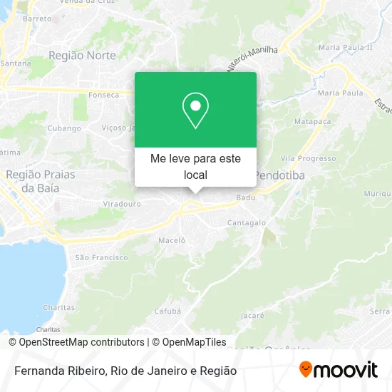 Fernanda Ribeiro mapa