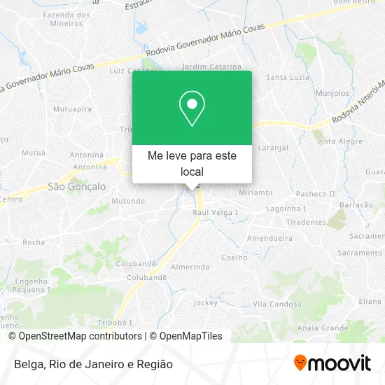 Belga mapa