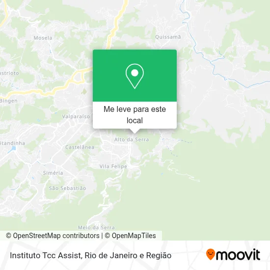 Instituto Tcc Assist mapa