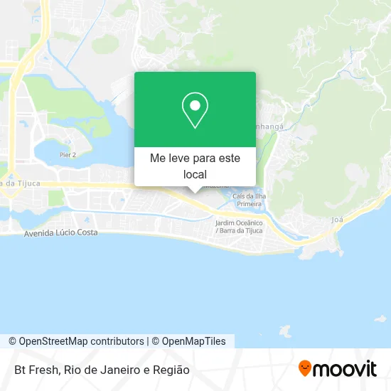 Bt Fresh mapa