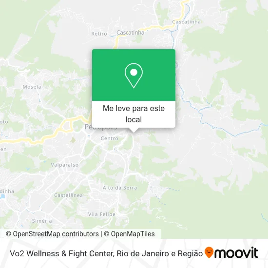 Vo2 Wellness & Fight Center mapa