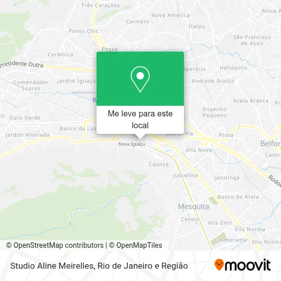 Studio Aline Meirelles mapa