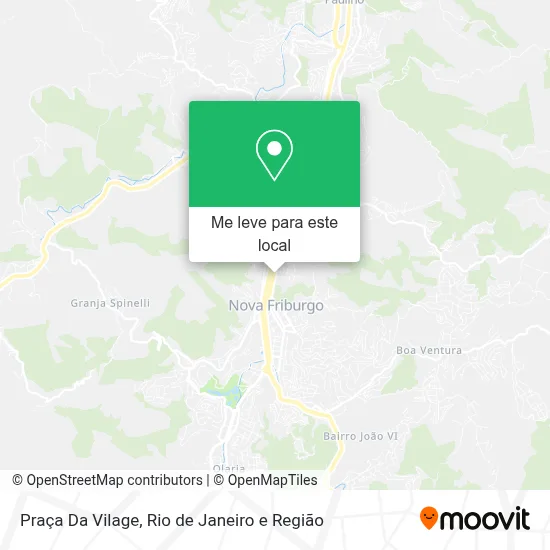 Praça Da Vilage mapa