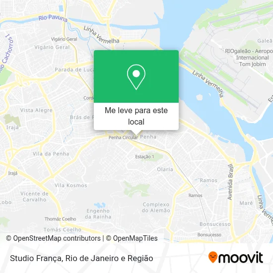Studio França mapa