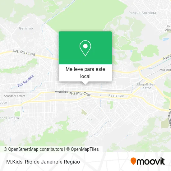 M.Kids mapa