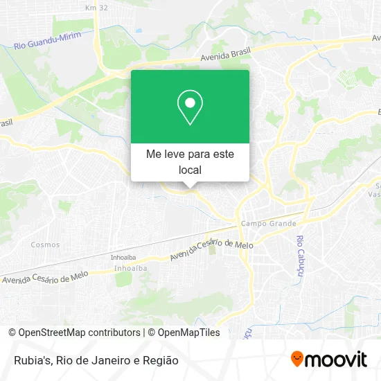 Rubia's mapa