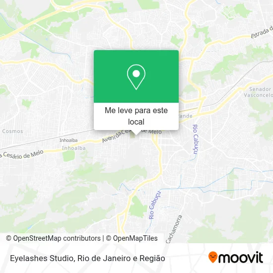 Eyelashes Studio mapa