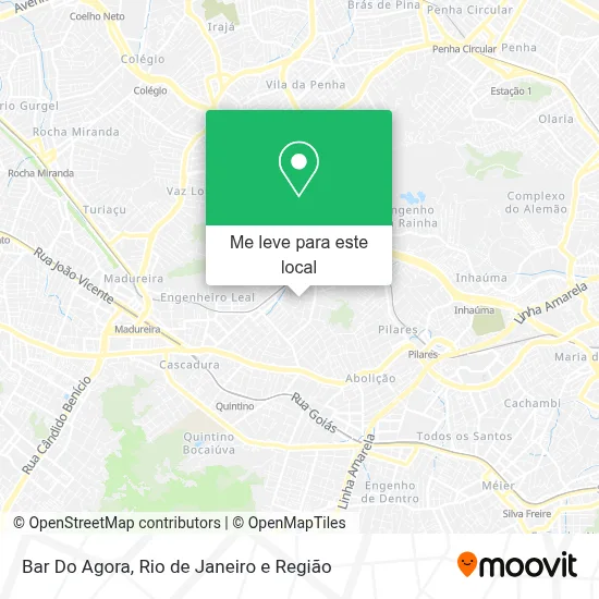 Bar Do Agora mapa
