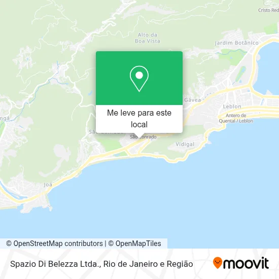 Spazio Di Belezza Ltda. mapa