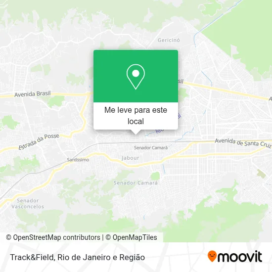Track&Field mapa