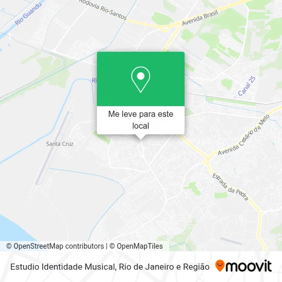 Estudio Identidade Musical mapa