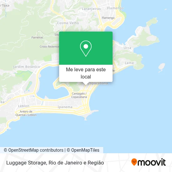 Luggage Storage mapa