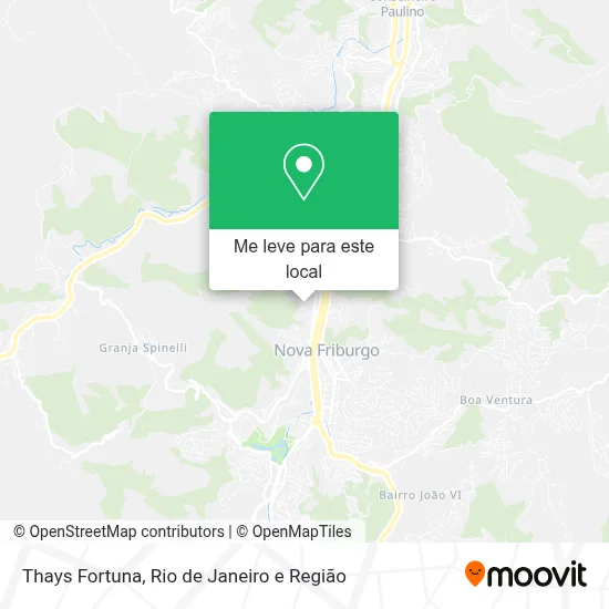 Thays Fortuna mapa