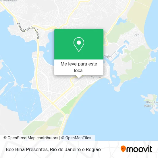 Bee Bina Presentes mapa