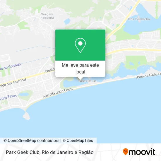 Park Geek Club mapa