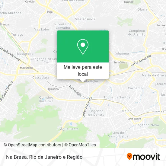 Na Brasa mapa
