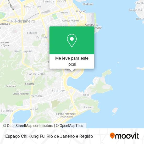 Espaço Chi Kung Fu mapa