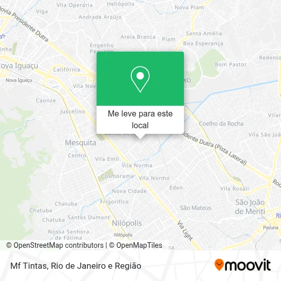Mf Tintas mapa