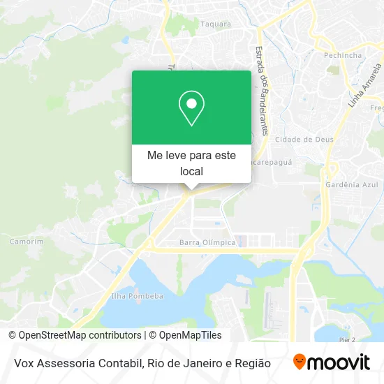 Vox Assessoria Contabil mapa