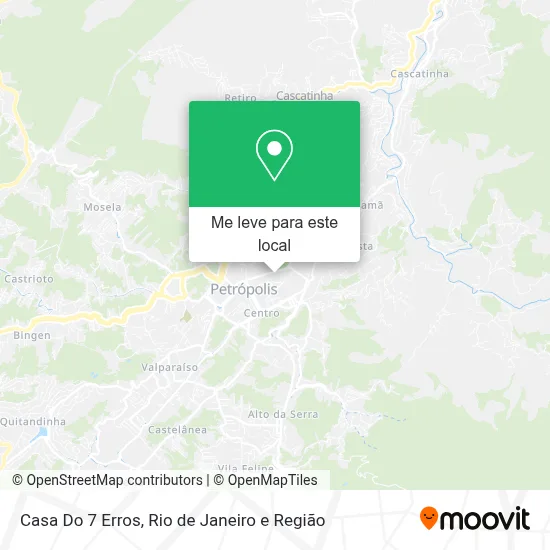 Casa Do 7 Erros mapa