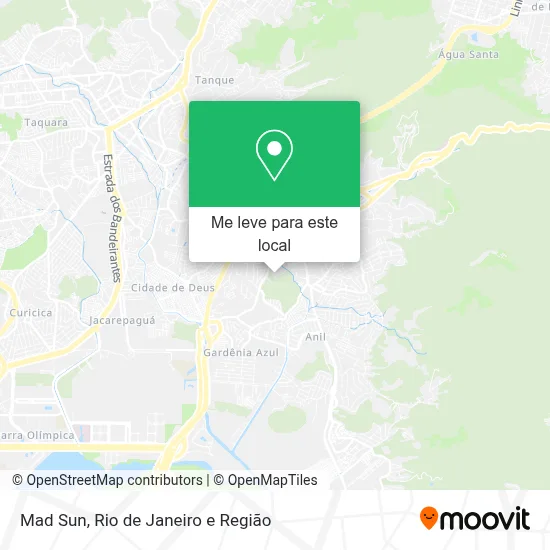 Mad Sun mapa