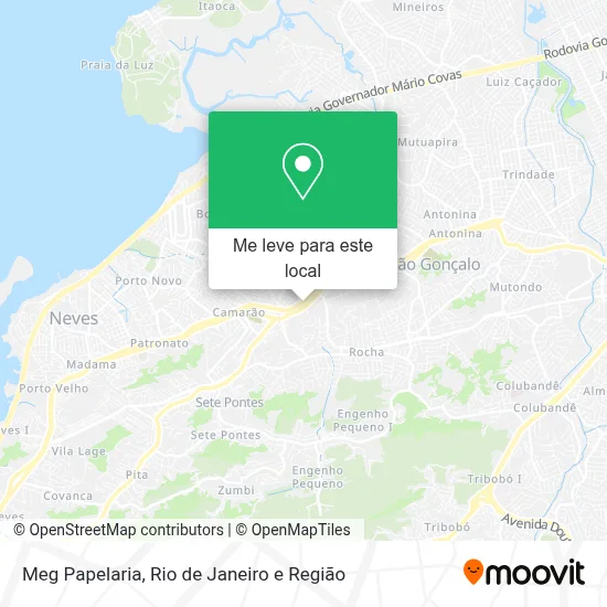 Meg Papelaria mapa