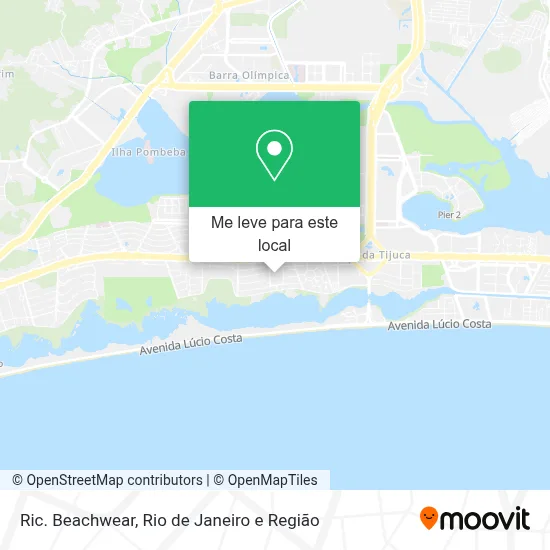 Ric. Beachwear mapa