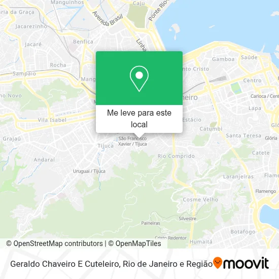 Geraldo Chaveiro E Cuteleiro mapa