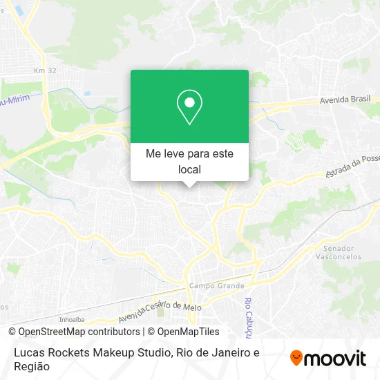 Lucas Rockets Makeup Studio mapa