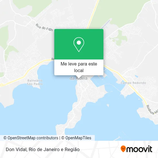 Don Vidal mapa