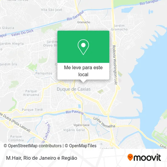 M.Hair mapa