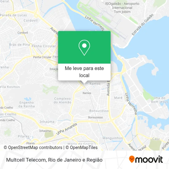 Multcell Telecom mapa