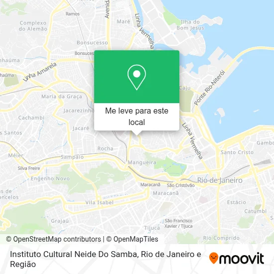 Instituto Cultural Neide Do Samba mapa
