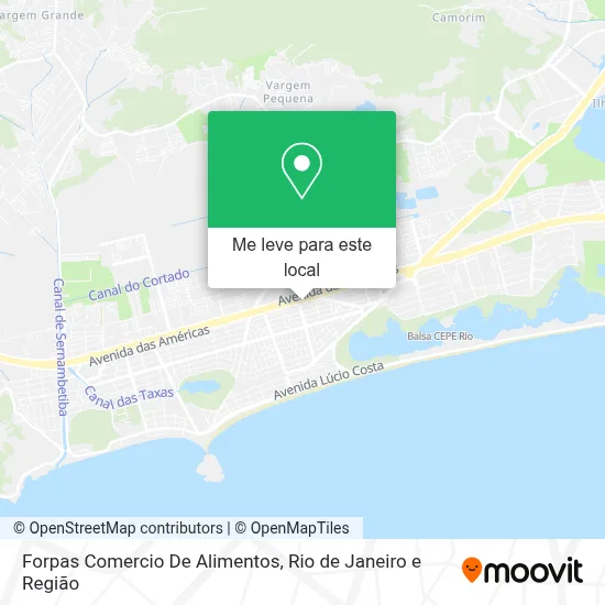 Forpas Comercio De Alimentos mapa