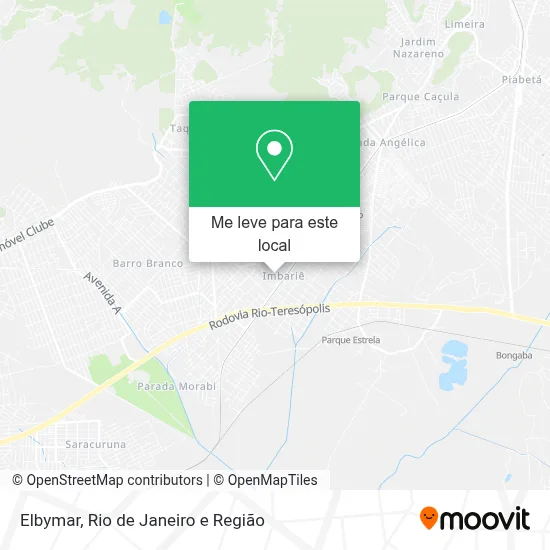 Elbymar mapa
