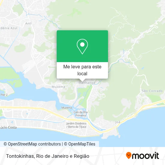Tontokinhas mapa