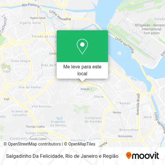 Salgadinho Da Felicidade mapa