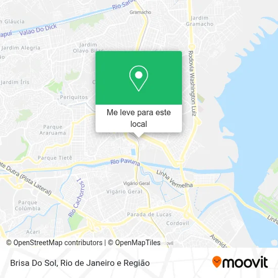 Brisa Do Sol mapa