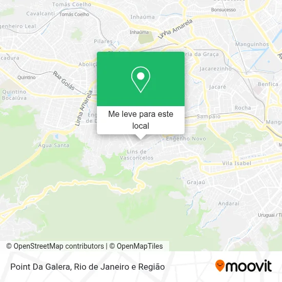 Point Da Galera mapa