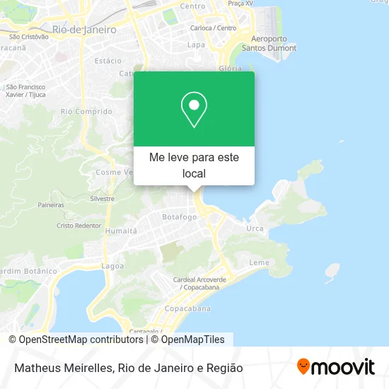 Matheus Meirelles mapa