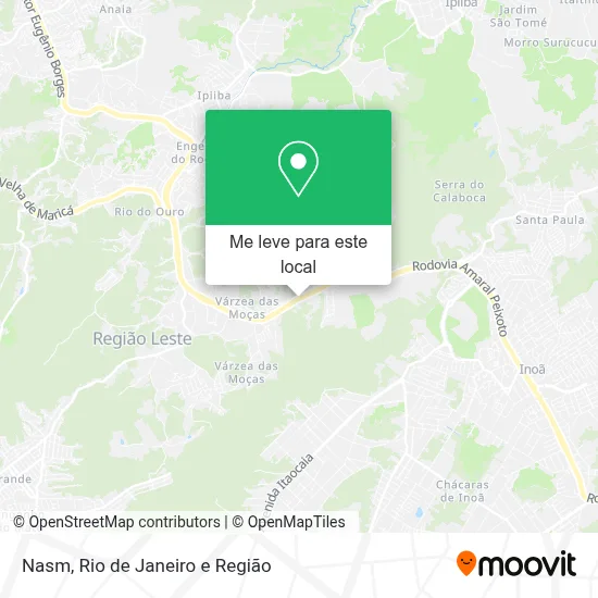 Nasm mapa
